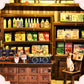 🏠Springtime Store Miniature House with LED Light