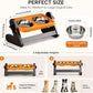 Adjustable Height Ergonomic Elevated Pet Bowl