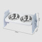 Adjustable Height Ergonomic Elevated Pet Bowl