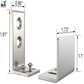 🔧Heavy Duty Wall Mounted Floor Guide