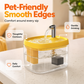 Silent Pet Drinking Dispenser with Food-Grade PET Bowl 🐾 Fresh, Flowing & Perfect for Picky Drinkers ✨