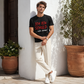 🔥 Pro-Favorite Funny German Slogan Men's Black T-Shirt – Polyester – Breathable 🇩🇪