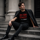 🔥 Pro-Favorite Funny German Slogan Men's Black T-Shirt – Polyester – Breathable 🇩🇪