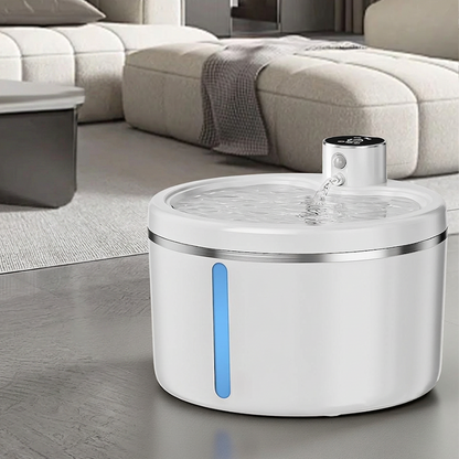 🥳2026 HOT SALE🥳💞50K+ SOLD!🐱💧 50% OFF! Cordless Automatic Cat Water Fountain – No wires, no outlet needed. Place anywhere – living room, bedroom or kitchen. Safe & stylish! 🏠✨