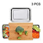🥕🔪Wooden Cutting Board with Slide-Out Trays