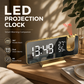 🏠⏰Smart Radio Projection Clock Dual Alarm