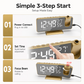 🏠⏰Smart Radio Projection Clock Dual Alarm