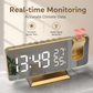 🏠⏰Smart Radio Projection Clock Dual Alarm