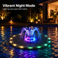 🔥50% OFF on selected products🎉Solar Fountain Pump with 7-Color LED Lights
