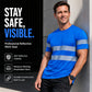 Men's High Visibility Reflective Safety Work Top 🦺 Be Seen, Stay Safe – Built for the Toughest Jobs on Site ✨