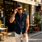 👔Men's Breathable Sleeveless Button Down Shirt