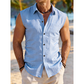 👔Men's Breathable Sleeveless Button Down Shirt