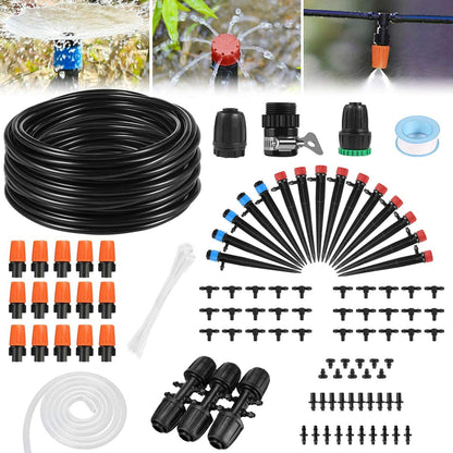 💧Garden Automatic Micro Irrigation Tubing Kits, Water-Saving Sprinkler