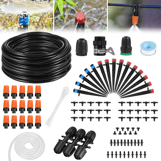 💧Garden Automatic Micro Irrigation Tubing Kits, Water-Saving Sprinkler