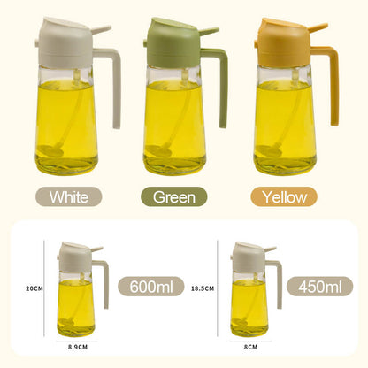💨Spraying/ Pouring Integrated Oil Dispenser Bottle