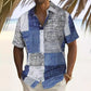 😎Men's Contrast Color Pattern Shirt