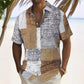 😎Men's Contrast Color Pattern Shirt