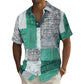 😎Men's Contrast Color Pattern Shirt