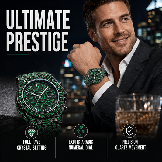 🎁Men's Luxury Sparkling Quartz Watch
