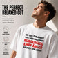 Men's Casual Crewneck Funny Slogan Top