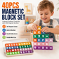 Magnetic Alphabet Number Cubes for Children