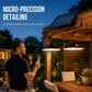 📢📢50% OFF !! ⏰Waterproof Outdoor Solar-Powered Hanging Light