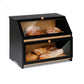 Bamboo Double-Layer Bread Storage Box