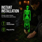 🎊 Special Blowout 🔥Solar Skeleton Ground Stake Lights Outdoor Waterproof Halloween Decor Lights