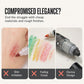 Dual-Tip Glitter Markers Set with Soft Brush