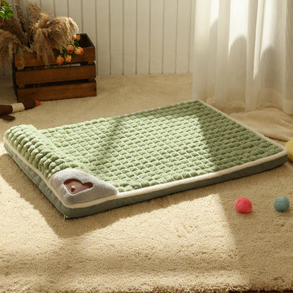 🛌 Premium Plush Pet Sleeping Mat ☁️
