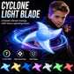 🌀 Glowing Shuriken Prop – LED Spiral, Rotating ✅