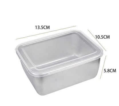 🍱Stainless Steel Square Plate