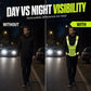 📢📢 50% OFF !! ⏰High Visibility Reflective Vest Adjustable Safety Running Gear with Pocket