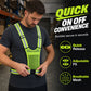 📢📢 50% OFF !! ⏰High Visibility Reflective Vest Adjustable Safety Running Gear with Pocket