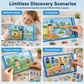 🧩 Last Day Special Price £15.99 ! 🧒👧Kids Magnetic Quiet Book – Folding puzzle scenes, magnetic & educational – Boosts creativity & learning for boys & girls ✨