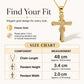 🎉 2026 Sale — Over 27,400 Sold!✨ Women's Sparkling Twisted Knot Cross Pendant Necklace