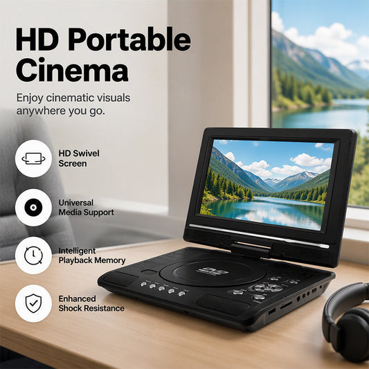 ✨Multifunctional Portable HD DVD Player