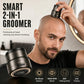 📢📢50% OFF !! ⏰2-in-1 Smart Electric Bald Head Shaver and Beard Trimmer with Digital Display