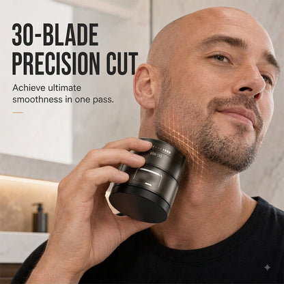 📢📢50% OFF !! ⏰2-in-1 Smart Electric Bald Head Shaver and Beard Trimmer with Digital Display