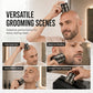 📢📢50% OFF !! ⏰2-in-1 Smart Electric Bald Head Shaver and Beard Trimmer with Digital Display