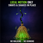 🎉 2026 Sale — Over 23 900 Sold!🔥 Animated Witch Broom Halloween Decoration with Lights and Sound