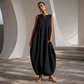 🌸 50% OFF NOW! 🌸Women's Sleeveless V-Neck Wide-Leg Jumpsuit with Pockets
