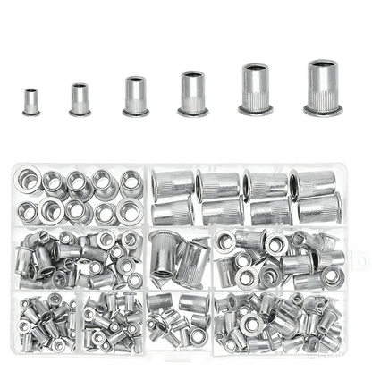 📢📢40% OFF !! ⏰That stripped hole you've been ignoring? This rivet nut kit fixes it — no welding, no new parts. 💪