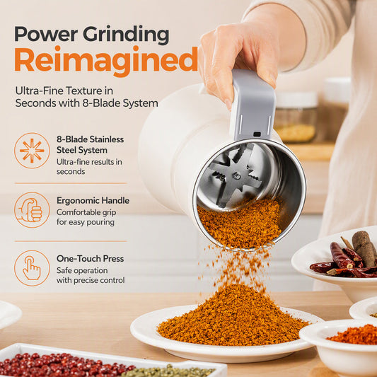 🏠Multifunctional Electric Powder Grinder
