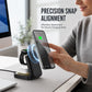 🧲3 in 1 Foldable Wireless Charging Station 15W Fast Charger Desktop Stand