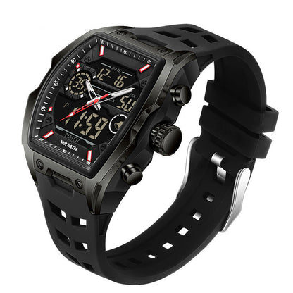 📢📢50% OFF !! ⏰ Men's Dual Display Sports Watch – Analog-Digital Watch with Luminous Dial