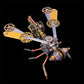 3D Metal Bee Puzzle Assembly Model Kit