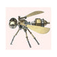 3D Metal Bee Puzzle Assembly Model Kit