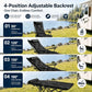 Portable, adjustable folding chair for outdoor use – Lightweight, sturdy & versatile