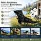 Portable, adjustable folding chair for outdoor use – Lightweight, sturdy & versatile